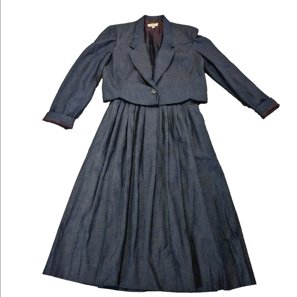 1980’s Short Jacket & Skirt Suit by Jim Heilman